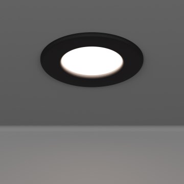 Eglo - LED kupatilsko ugradno stropno svetlo LED/3,7W/230V 2700/4000/6500K prečnik 8,8 cm IP44 crno