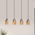Eglo - LED luster na lanku 4xGU10/3W/230V