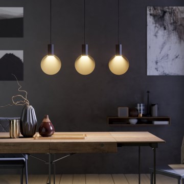 Eglo - LED luster na sajli 3xGU10/4,5W/230V 3000K