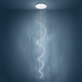 Eglo - LED luster na sajli 40xLED/2,1W/230V 2200/3000/4000K sjajni hrom