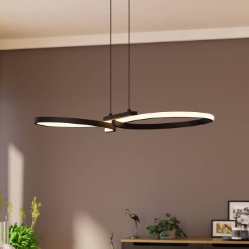 Eglo - LED luster na sajli LED/21W/230V 3000K, crne boje