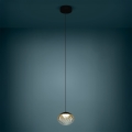 Eglo - LED luster na sajli, prigušiva, LED/5,8W/230V 2200-6500K bež/zadimljena + daljinski upravljač