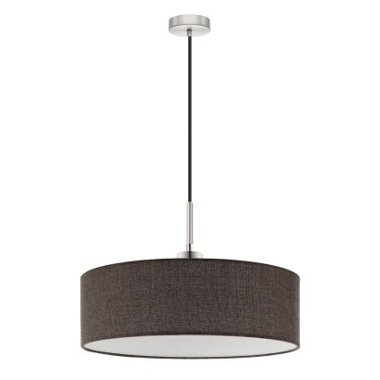 Eglo - LED luster na sajli TUNJA 1xE27/60W/230V braon