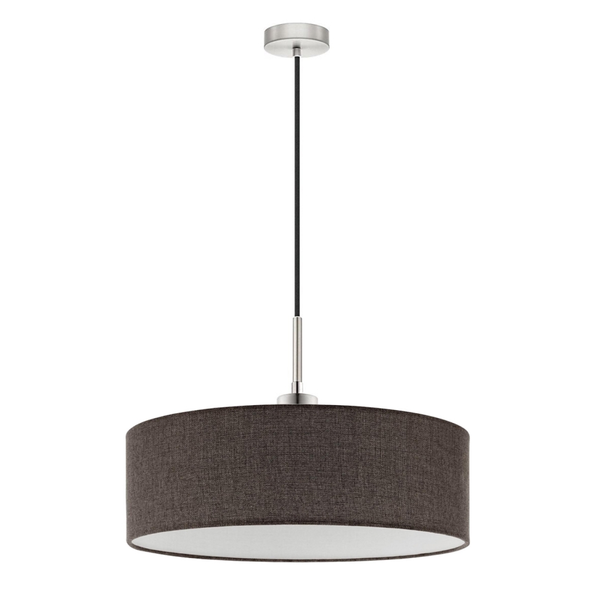 Eglo - LED luster na sajli TUNJA 1xE27/60W/230V braon
