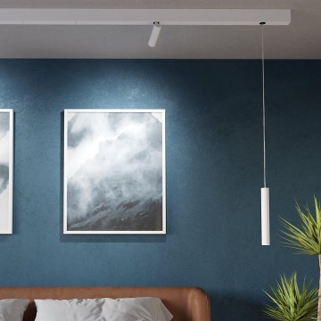 Eglo - LED luster na sajli za šinski sistem LED/9W/230V