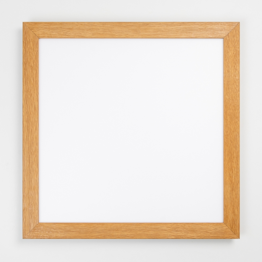 Eglo - LED plafonski panel SALOBRENA WOOD LED/31W/230V 64x64 cm braon