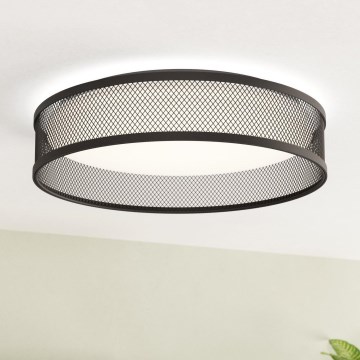 Eglo - LED plafonjera LED/20W/230V crna