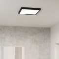 Eglo - LED plafonska svetiljka LED/13W/230V 2700/4000/6500K 29x29cm crna