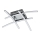 Eglo - LED plafonski luster 4xLED/5W/230V