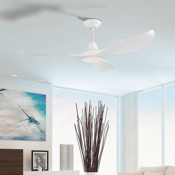 Eglo - LED plafonski ventilator LED/15W/230V + daljinski upravljač