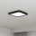 Eglo - LED plafonsko svetlo LED/10,5W/230V 2700/4000/6500K 22x22cm crna