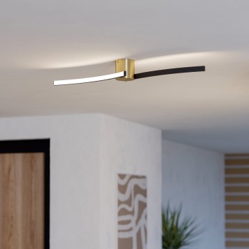 Eglo - LED plafonsko svetlo LED/12W/230V 4000K crna