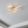 Eglo - LED plafonsko svetlo LED/20,5W/230V braon
