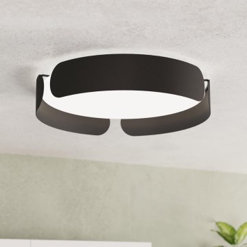 Eglo - LED plafonsko svetlo LED/20W/230V pr. 37 cm crno