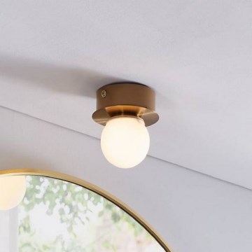 Eglo - LED plafonsko svetlo za kupatilo, 3,3 W, 230 V, IP44, zlatna