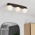 Eglo - LED plafonsko svetlo za kupatilo 3xG9/4,2W/230V IP44 crno