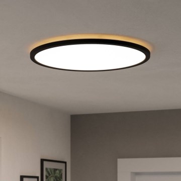 Eglo - LED plafonsko svetlo za kupatilo LED/16,8W/230V 2700/4000/6500K prečnik 50 cm IP44 crno