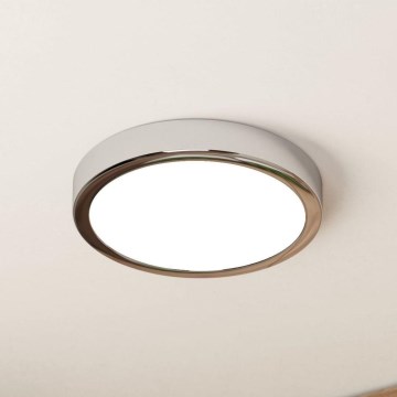 Eglo - LED plafonsko svetlo za kupatilo LED/17W/230V IP44 sjajni hrom prečnik 21 cm