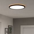 Eglo - LED plafonsko svetlo za kupatilo LED/18,5W/230V 2700K/4000K/6500K pr. 38,9 cm IP44 crno