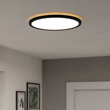 Eglo - LED plafonsko svetlo za kupatilo LED/18,5W/230V 2700K/4000K/6500K pr. 38,9 cm IP44 crno