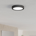 Eglo - LED plafonsko svetlo za kupatilo LED/7,5W/230V prečnik 16,6 cm IP44 crna