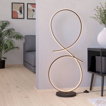 Eglo - LED podna lampa LED/20W/230V 3000K crna