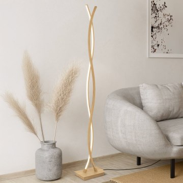 Eglo - LED Podna lampa LED/36W/230V zlatna