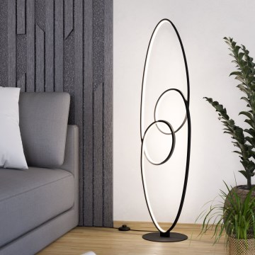 Eglo - LED podna lampa LED/38W/230V 3000K crna