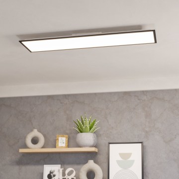 Eglo - LED površinski panel LED/33W/230V 2700/4000/6500K 120x30 cm crni