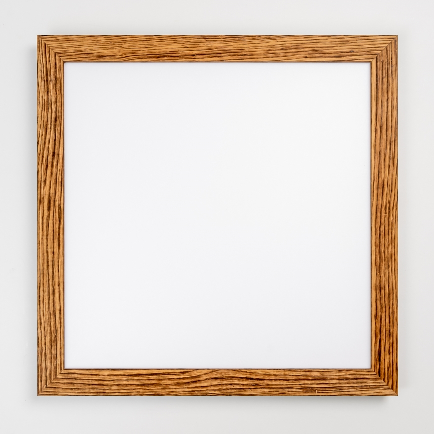 Eglo - LED nadgradni panel SALOBRENA-RW WOOD LED/34W/230V 2700/4000K 64x64 cm braon