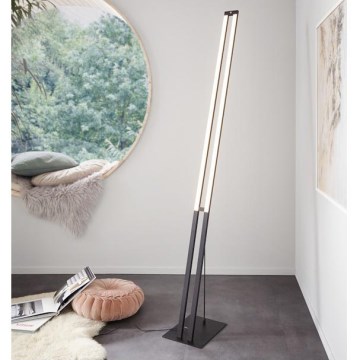 Eglo - LED prigušiva dodirna podna lampa LED/27W/230V