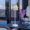 Eglo - LED prigušiva dodirna punjiva stona lampa LED/3,8W/5V 2400/3000/4000K 2000 mAh bela/zelena
