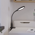 Eglo - LED prigušiva fleksibilna lampa sa stezaljkom LED/5,5W/230V 2700/4000/6500K crna