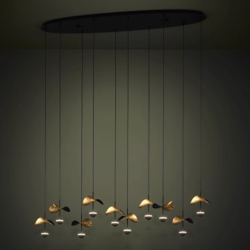 Eglo - LED prigušiva luster na sajli 10xLED/2,3W/230V 3000K