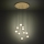 Eglo - LED prigušiva luster na sajli 10xLED/3W/230V 3000K prečnik 58 cm zlatna