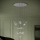 Eglo - LED prigušiva luster na sajli 17xLED/3W/230V 3000K sjajni hrom