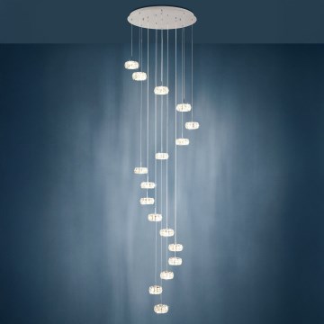 Eglo - LED prigušiva luster na sajli 17xLED/4,5W/230V