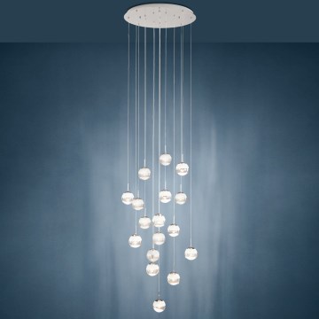 Eglo - LED prigušiva luster na sajli 17xLED/5W/230V