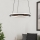 Eglo - LED prigušiva luster na sajli 2xLED/20W/230V 2700-6500K prečnik 48 cm crna + daljinsko upravljanje