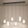 Eglo - LED prigušiva luster na sajli 2xLED/7W/230V + 4xLED/5,5W + 6xLED/1,6W sjajni hrom