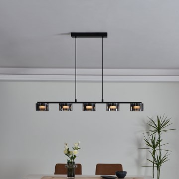 Eglo - LED prigušiva luster na sajli 5xLED/5,4W/230V