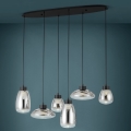 Eglo - LED prigušiva luster na sajli 6xLED/5,4W/230V 2700K zadimljena