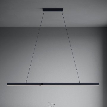 Eglo - LED prigušiva luster na sajli LED/20W/230V 3000K crna