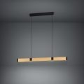 Eglo - LED prigušiva luster na sajli LED/28,8W/230V 3000K crna/smeđa