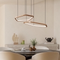 Eglo - LED prigušiva luster na sajli LED/30W/230V 2200-6500K mesing + daljinski upravljač