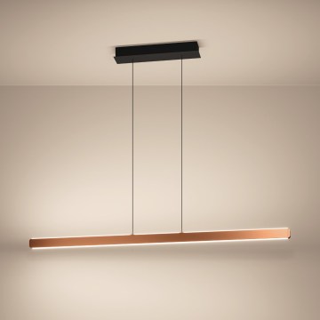 Eglo - LED prigušiva luster na sajli LED/30W/230V 2200-6500K zlatna + daljinski upravljač