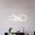 Eglo - LED prigušiva luster na sajli LED/48,7W/230V 2200-6500K bela + daljinski upravljač