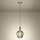 Eglo - LED prigušiva luster na sajli, LED/5,5W/230V + LED/1,6W 2200-6500K, prečnik 21 cm, zlatna