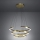 Eglo - LED prigušiva luster na sajli LED/50W/230V 2200-6500K zlatna + daljinski upravljač