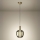 Eglo - LED prigušiva luster na sajli LED/6W/230V + LED/1,6W 2200-6500K prečnik 25 cm zlatna